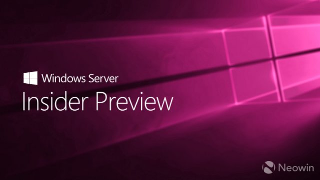 Microsoft выпустила Windows Server Insider Preview Build 20161