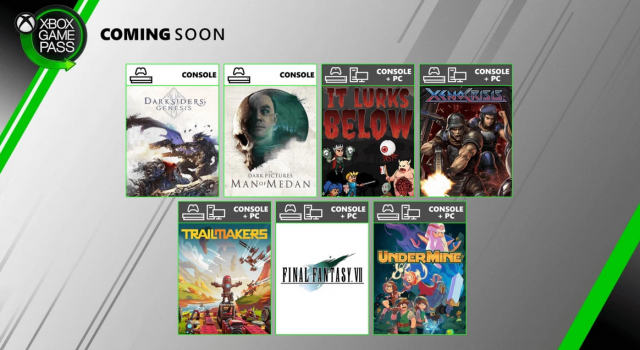 Подписчики Xbox Game Pass получат новые игры в августе