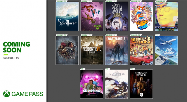 Подписчики Xbox Game Pass получат дополнительные игры в августе