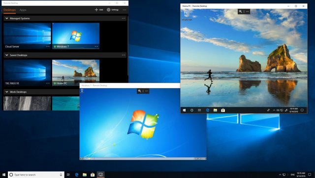 Инсайдерская версия приложения Microsoft Remote Desktop для Windows 10 получила обновление