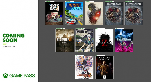 Подписчики Xbox Game Pass получат новые игры в сентябре