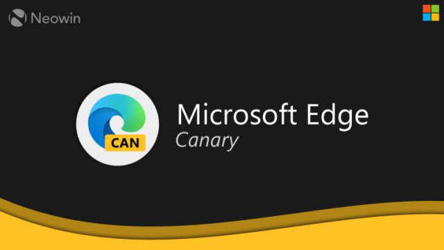 Microsoft Edge Canary теперь может переименовывать окна браузера