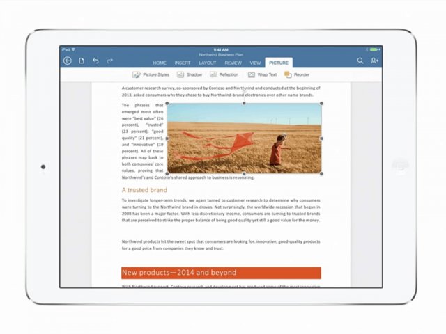 Microsoft обновила приложения Office для iOS