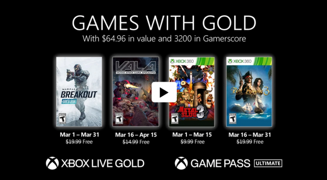 Скоро в Xbox Live Gold: Warface: Breakout, Vicious Attack Llama Apocalypse и другое