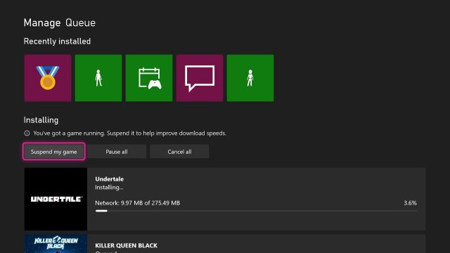 Новая функция Xbox позволит геймерам приостанавливать игры для увеличения скорости фоновой загрузки