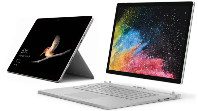 Компания Microsoft выпустила обновления для Surface Book 3