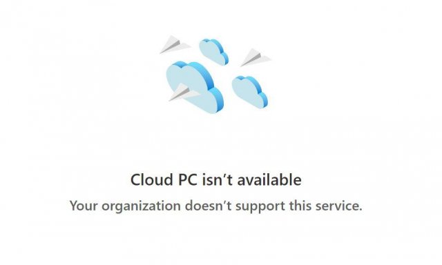 Сервис Cloud PC может быть запущен через несколько месяцев