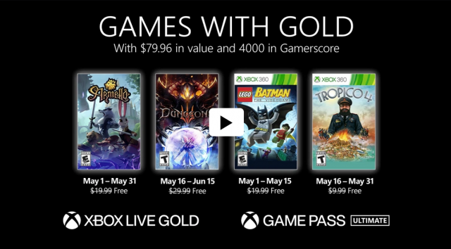 Скоро в Xbox Live Gold: Armello, Dungeons 3 и другое