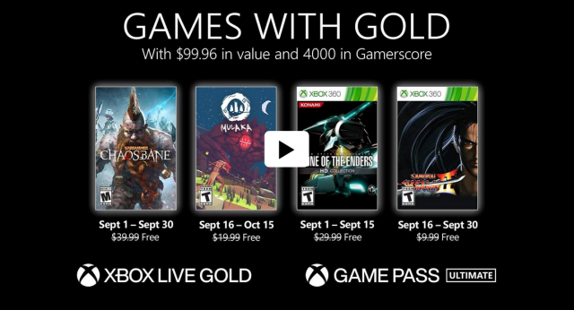 Скоро в Xbox Live Gold: Warhammer: Chaosbane, Mulaka и другое