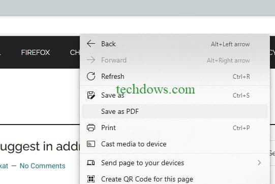 Microsoft упрощает сохранение веб-страниц в формате PDF