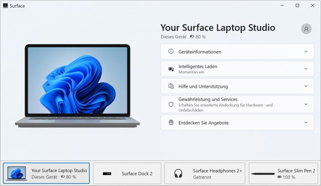 Microsoft обновила приложение Surface