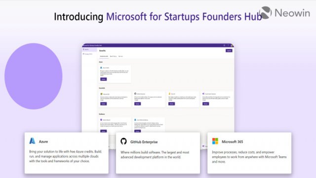 Microsoft анонсировала Microsoft for Startups Founders Hub