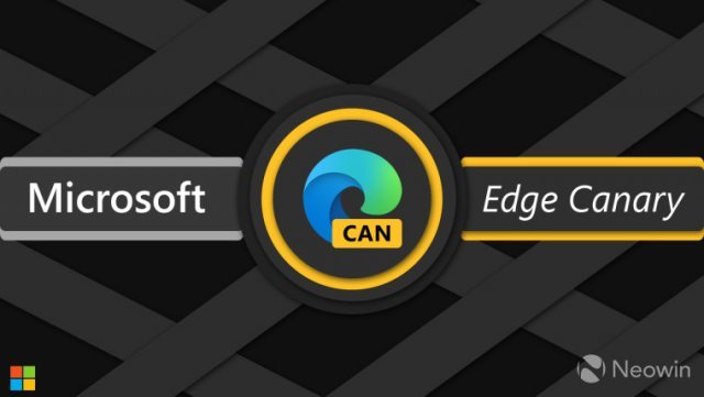 Microsoft Edge Canary получил боковую панель для быстрых действий