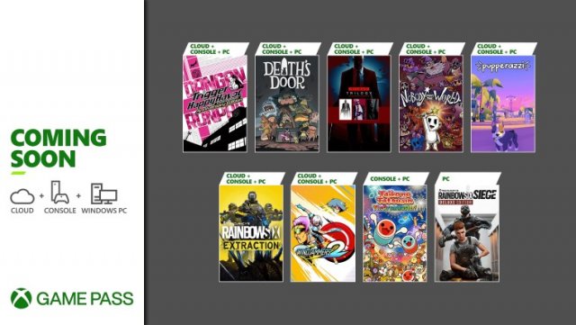 Скоро в Xbox Game Pass: Rainbow Six Extraction, Hitman Trilogy, Death’s Door и другое