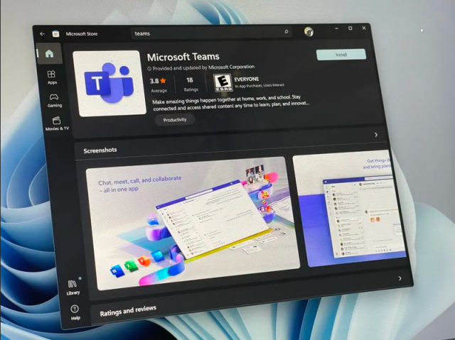 Приложение Microsoft Teams теперь доступно в Microsoft Store для Windows 10 и Windows 11