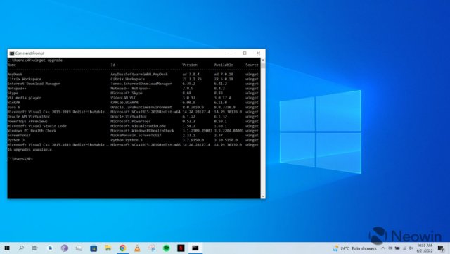 Microsoft выпустила Windows Package Manager 1.3.1681