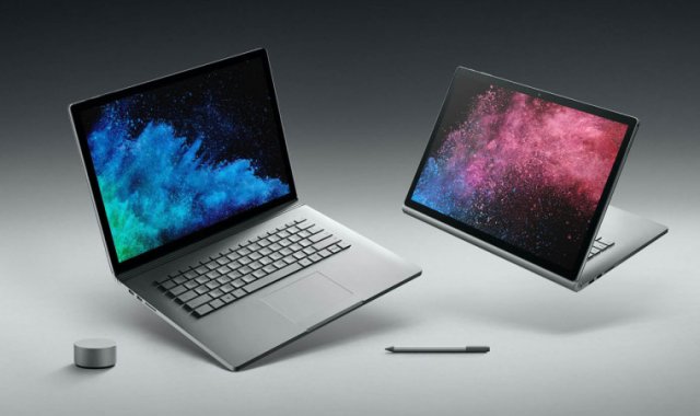 Microsoft выпустила обновления для Surface Laptop 2 и Surface Book 2