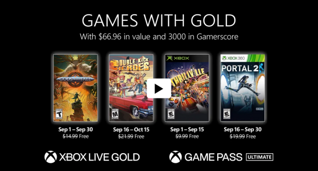 Скоро в Xbox Live Gold: Gods Will Fall, Double Kick Heroes и другое