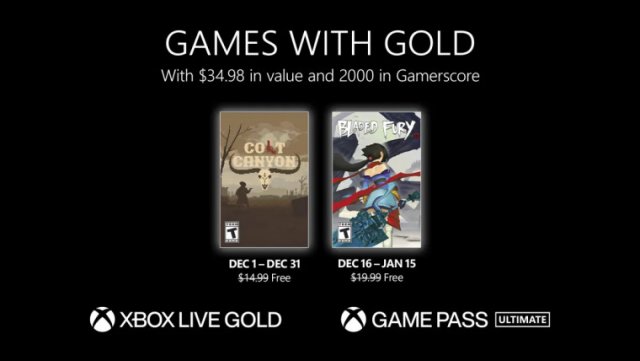 Скоро в Xbox Live Gold: Colt Canyon и Bladed Fury