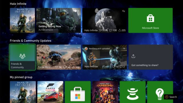 Канал Friends & Community Updates доступен для некоторых инсайдеров Xbox
