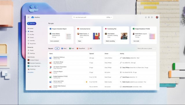 Microsoft обновляет веб-версию OneDrive для образовательных и бизнес-клиентов