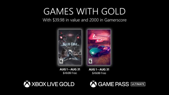 Скоро в Xbox Live Gold: Blue Fire и Inertial Drift