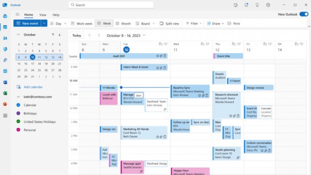 Microsoft Outlook получит возможность просматра событий в календаре, которые вы закрыли