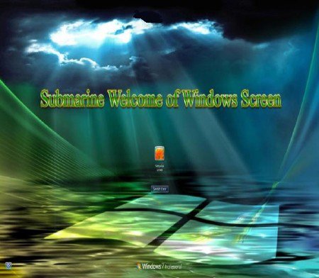 Dream Ocean Winodows 7 Logon Screen