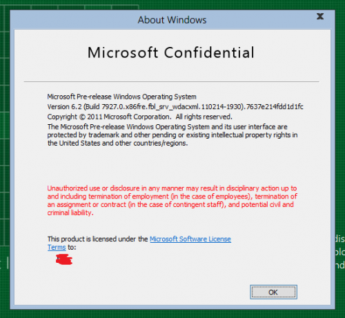 Windows 8 Milestone 2 Build 7927 Windows 8 Milestone 2 Build 7927