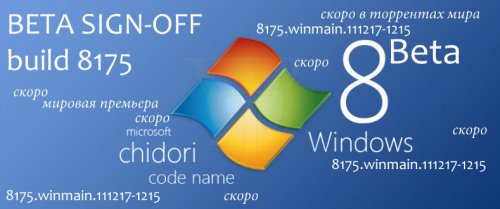 Windows 8 Beta подписана!