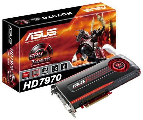 Графические карты Radeon HD 7970 поступили в продажу