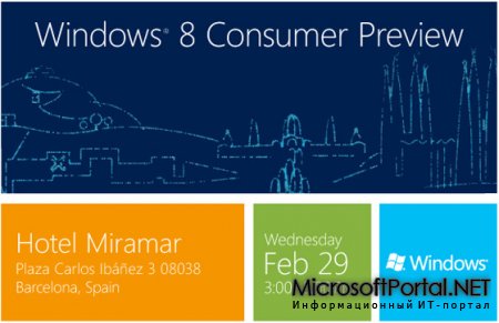 Windows 8 Consumer Preview готова!