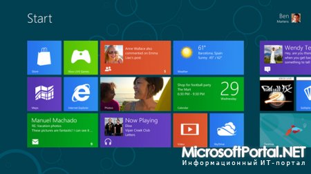 За сутки бета-версию Windows 8 загрузило более 1 миллиона человек