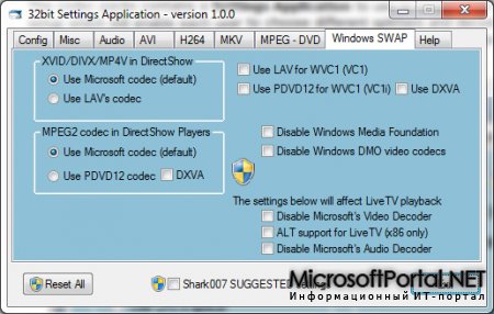 Windows 8 Codec Pack