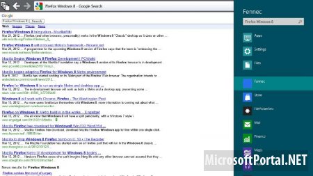 Metro прототип браузера Firefox для Windows 8 Metro прототип браузера Firefox для Windows 8