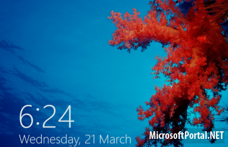Как отключить экран блокировки в Windows 8 Consumer Preview