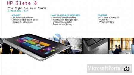 Опубликовано первое изображение планшета HP на базе Windows 8