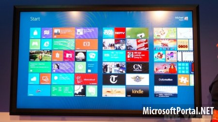 У Балмера в кабинете есть 80-дюймовый планшет на базе Windows 8 У Балмера в кабинете есть 80-дюймовый планшет на базе Windows 8