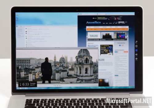 На новый MacBook Pro установили Windows 8