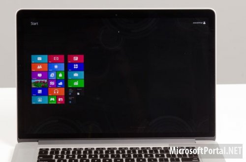 На новый MacBook Pro установили Windows 8 На новый MacBook Pro установили Windows 8