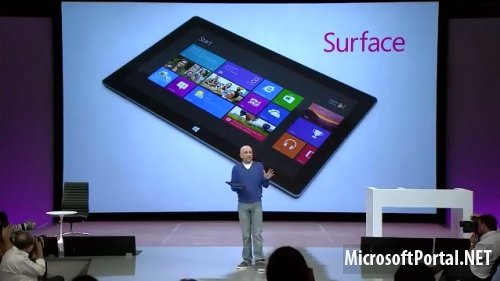 Провальная презентация планшета Surface