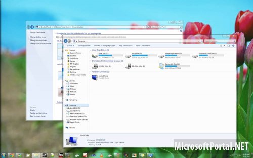 Windows 8 RC Aero