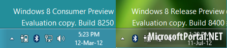Изменения в Windows 8 Release Preview