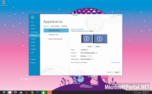 Новые концепт-арты рабочего стола Windows 8 Новые концепт-арты рабочего стола Windows 8