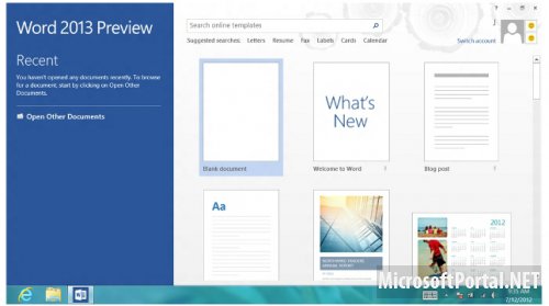 Обзор Microsoft Office 2013 Customer Preview Обзор Microsoft Office 2013 Customer Preview