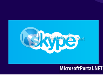 Cкриншоты Skype в стиле Metro