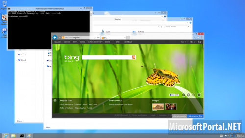 Эффект Aero Glass в Windows 8 RTM?