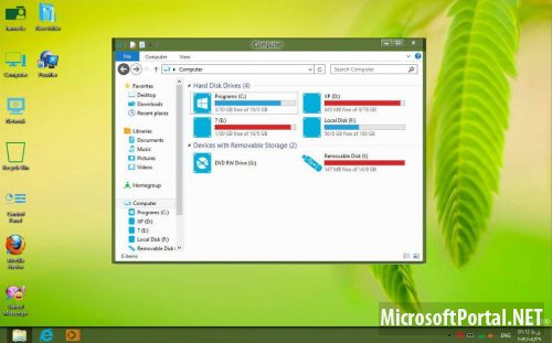 Windows 8 Metro Skin Pack
