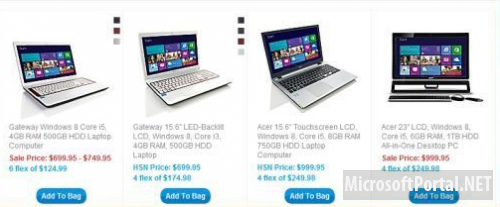 Продажи Windows 8-устройств на HSN приостановлены по просьбе Microsoft