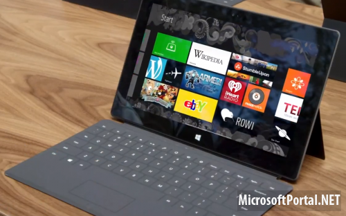 Телевизионная реклама планшета Surface